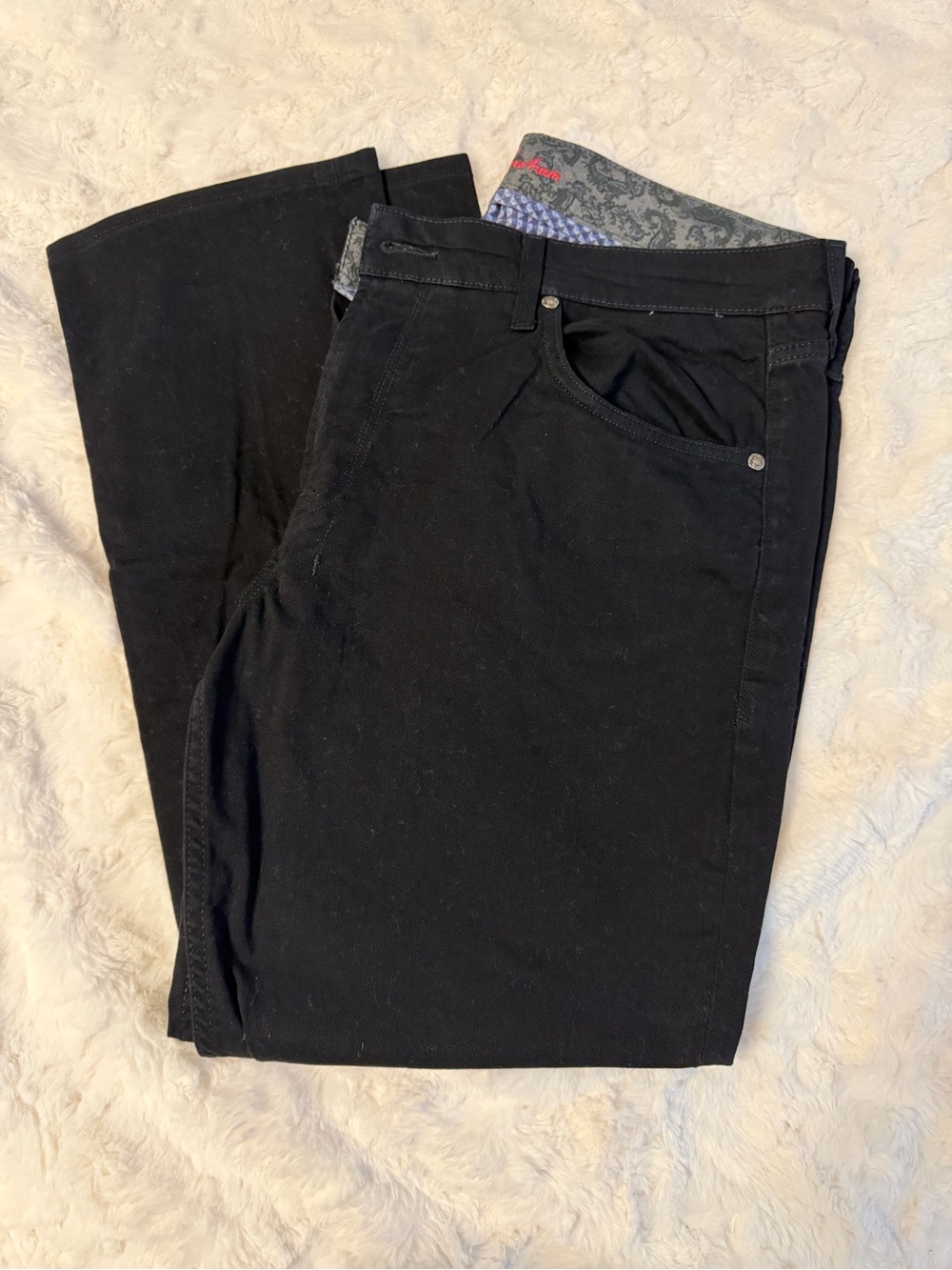 Robert Graham Black Men's Jeans